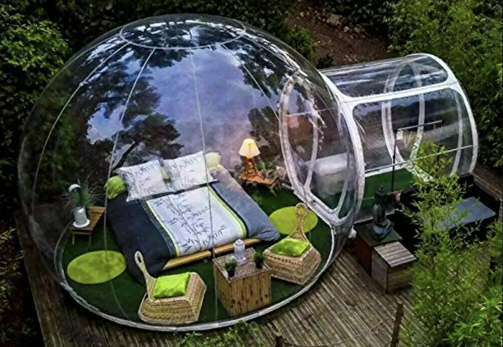 stargazing tent bubble