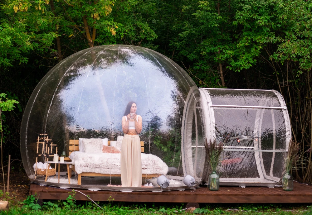 patio bubble tent