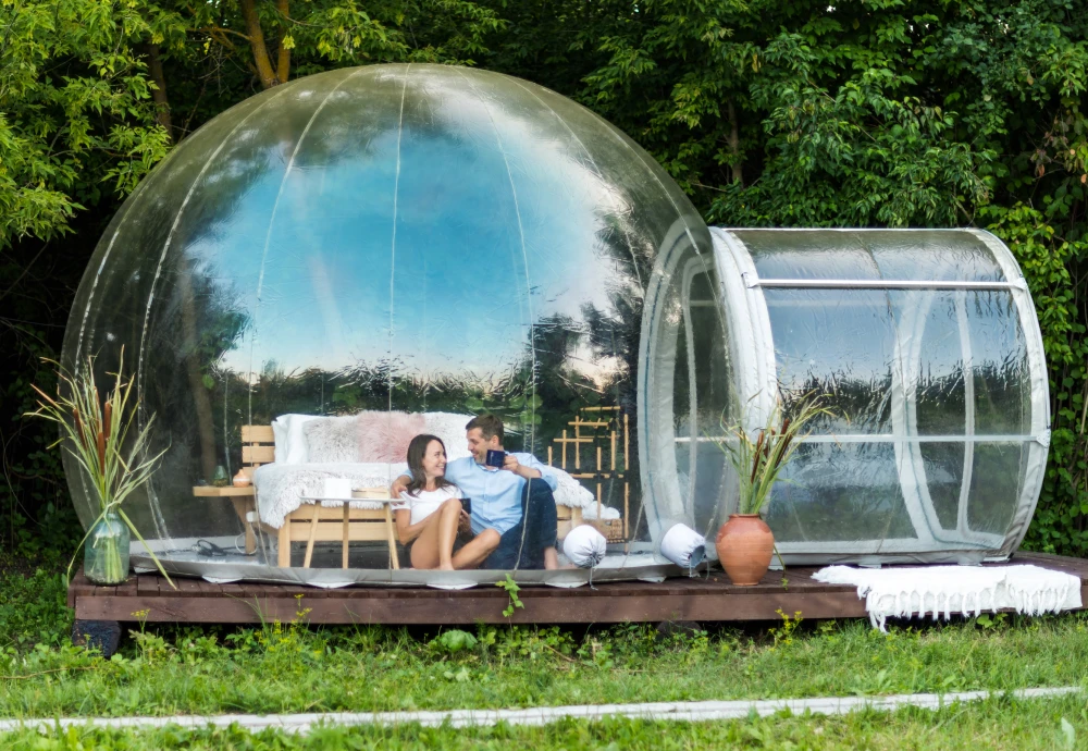 bubble tents in texas