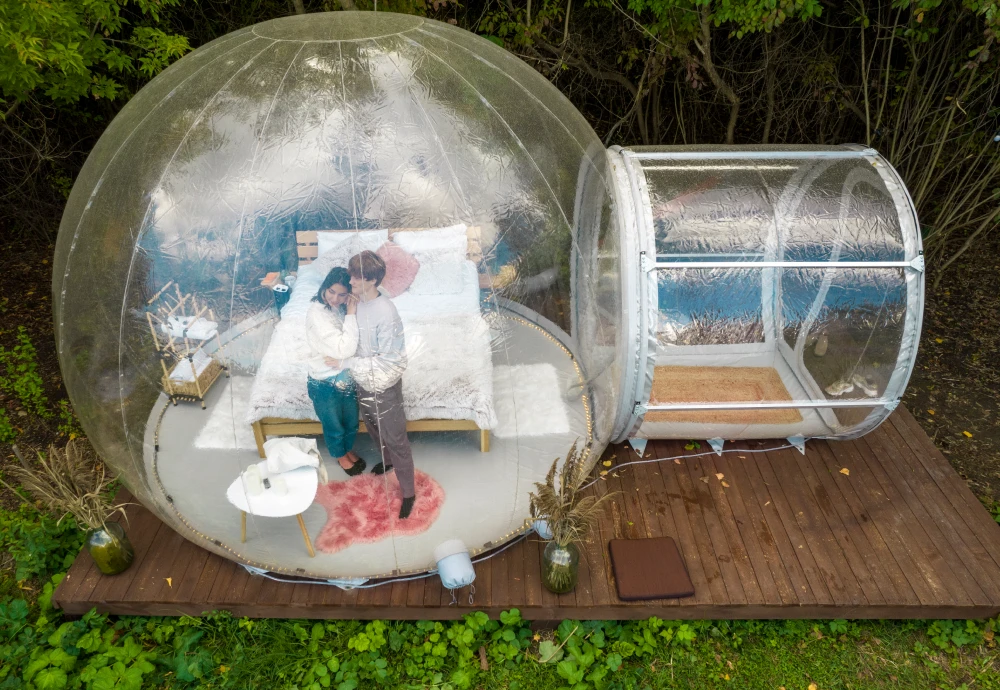 inflatable transparent bubble tent