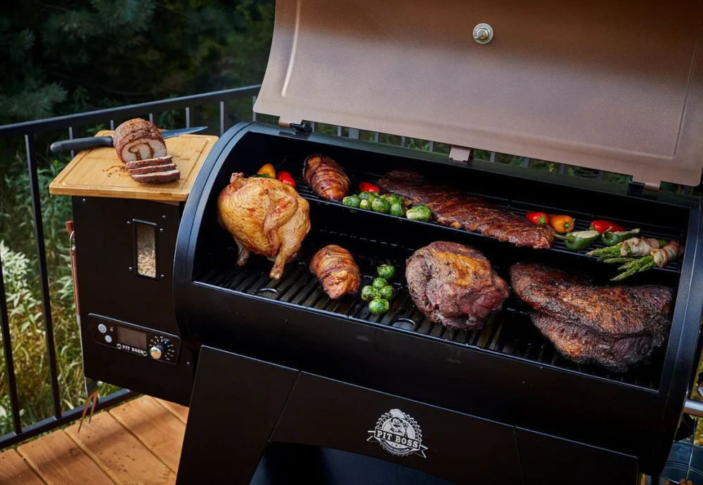 pellet smoker and grill combo